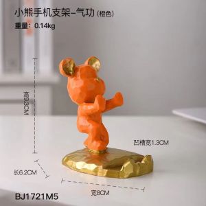 Mini Bear Handphone Holder Mobile Holder Handphone Stand Mobile Stand Handphone Mount Mobile Mount Handphone Dock Mobile Dock