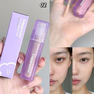 GUERBEIS Nhỏ màu tím ống kem che khuyết điểm dạng lỏng bao gồm mụn trứng cá đánh dấu quầng thâm mỹ phẩm sinh viên bên Kem che khuyết điểm dạng lỏng trang điểm