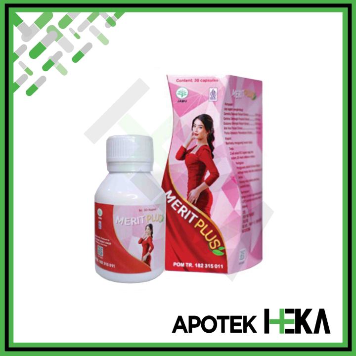 Merit Plus isi 30 Kapsul - Pelangsing Menurunkan Berat Badan