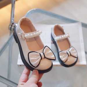 PROMO SEPATU ANAK PEREMPUAN DOCMART MOTIF PITA CANTIK TALI MUTIARA MURAH