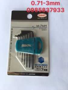 [Freeship + quà tặng 19k] Bộ lục giác mini 7 chiếc 0.71-3mm M-7MH Eight Nhật dùng vặn ốc chìm cỡ nhỏ dễ dàng hiệu quả tại Máy cầm tay NTT  bảo hành dài hạn