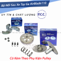 Trọn Bộ Full Cả Bộ Nồi Xe Tay Ga AB110 Đời 2010 - 2011 - 2012 FCC Công Nghệ Japan Phụ Kiện Kèm Theo Đầy Đủ. 
