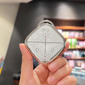 Car Key Case Gantungan Kunci Mobil TPU Blingbling Wuling Cloud EV Binguo EV 2024 AIR EV