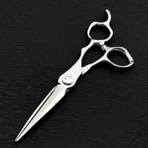 กรรไกรตัดผมมืออาชีพ6.5นิ้วเครื่องมือเสริมความงามร้านตัดผมเครื่องมือทำผมและเครื่องประดับแบนและกรรไกรเล็ม