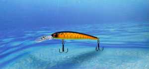 Minnow minow mino umpan pancing bentuk ikan lidah panjang