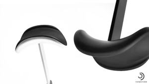 AirPods max Stand with Sleep Mode Headphone Stand for Desk Aluminum Anti-Slip Base Anti-Scratch Touch Surface(Silver)