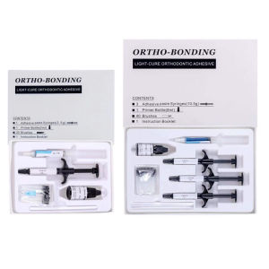 Dental Bracket Adhesive Set No-Mix Direct Bonding System Orthodontic Teeth Enamel Bonding Glue Self Curing Resin Material Dental Materials Supply