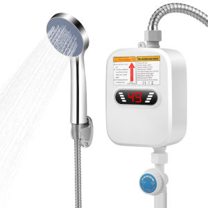 ⭐️Local Delivery⭐️3500W 220V Instant Electric Water Heater For Shower/Kitchen Digital Temperature Control With LED Display - Compact Home/Bathroom Use (Multi-Purpose)