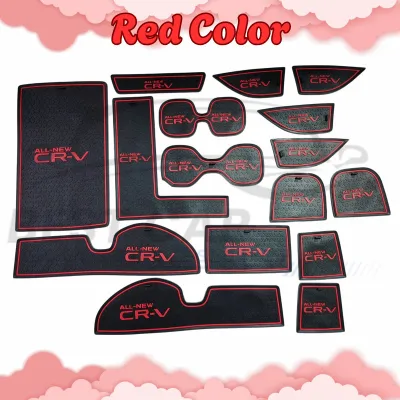 Honda CRV 2024-2025 Car Interior Slot Mat 16 pcs Accessories Aksesori Kereta Slot Mat Interior Decoration