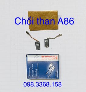 CHỔI THAN A86 HỘP XANH SỊN ( dùng cho máy mài Bo.s.ch GWS6-100   khoan GBH2-26 )