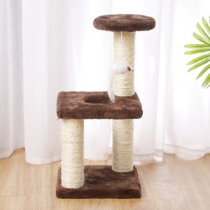 [COD]Berkualitas garukan kucing ukuran besar panjatan kucing mainan cakaran kucing kitten cat tree kucing scratcher tempat tidur kucing mainan kucing