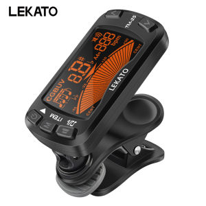 LEKATO Guitar Tuner 3 In 1 Multifunctional Automatic Guitar Tuner Bass Tuner Universal Ukelele Tuner Violin Tuner