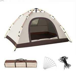COD camping tent 2 person Tent automatic Waterproof Outdoor 1/2/3/4 Person Double Layer Instant Camping Tent for Camping