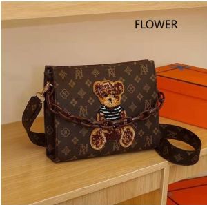 WBBJE Fashion Tas Import Wanita Selempang motif teddybear