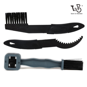 T2P 3PCS Bicycle Chain Brush Kit Bike Cleaner Derailleurs Gear Crankshafts Washer Cleaning Scrubber