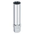 Feekoon 10 Spline Lug Nut Key Replacement for TA20-19/21, Compatible with Bimecc 10-Spline Lug Nut and Lug Bolts, Passenger with 3/4 and 13/16 Hex Drive, Alloy Steel, Silver (1 Pack). 