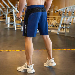 KAMB Celana Pendek Olahraga Pria Dewasa Sport-Kantong ritsleting samping