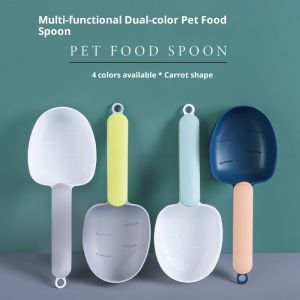 BEIERWA Multi-Functional Pet Food Scoop with Sealed Design for Dogs and Cats - Easy to Use and Store