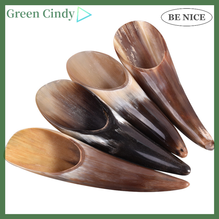 [Green Cindy] Natural Buffalo Horn No Stress Massage Tool SPA Therapy ...