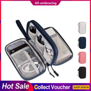 Cable Organizer Bag Travel Bag Organizer Data Wire Headphone Case Power Bank Card Waterproof Portable Storage Bag