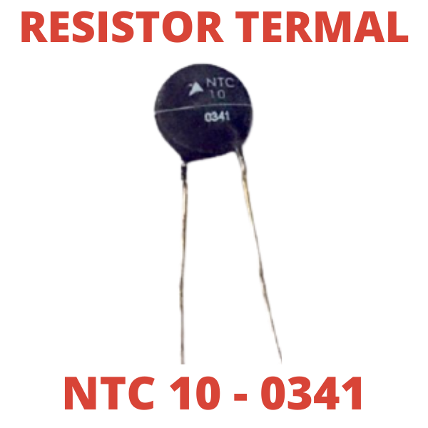 RESISTOR TERMAL NTC 10-0341 NTC10-0341 NTC10 0341 AUDIO AKSESORIS 10 ...