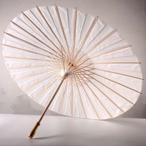 CHUN053634 Colorful Handmade Paper Umbrella DIY Kids Painting Paper Umbrella Traditional Blank Paper Umbrella Wedding Decoration