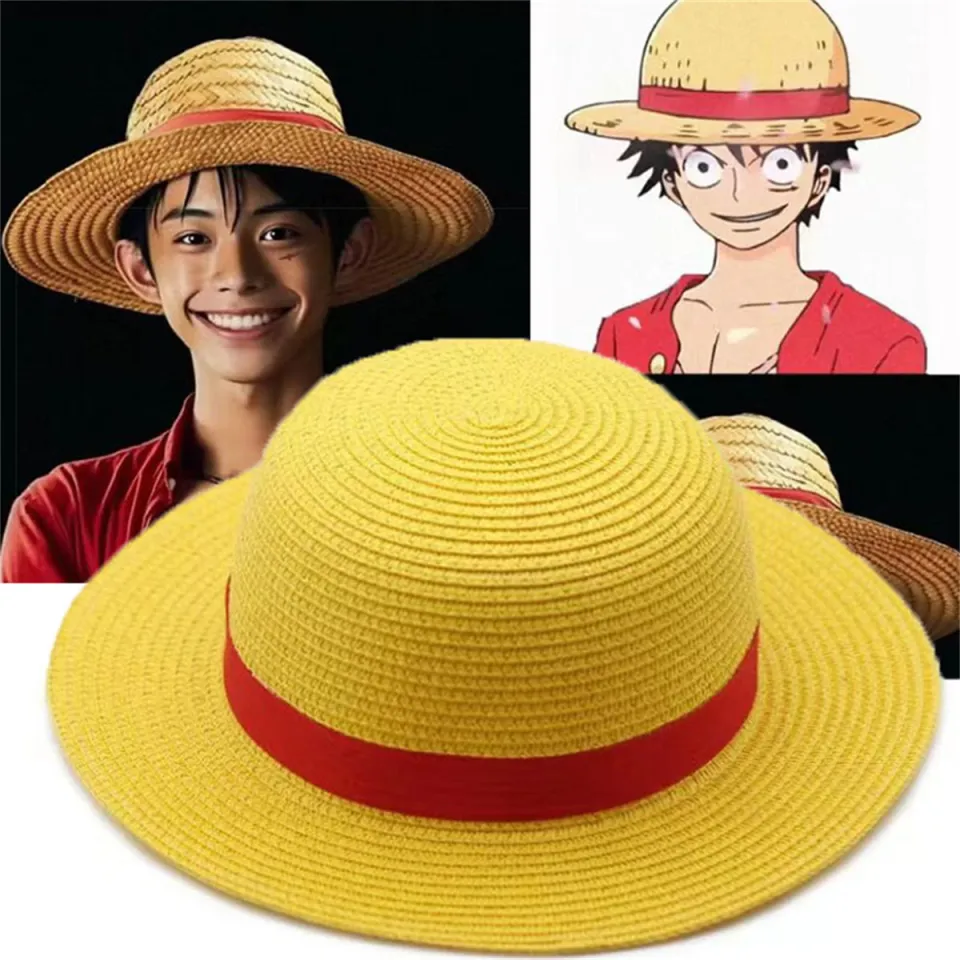  Girls Sun Hats for Ages 4-8 Floppy Sun Hats for Women  Familyhouse Woven Sun Hat One Piece Luffy Straw Hat: Clothing, Shoes &  Jewelry