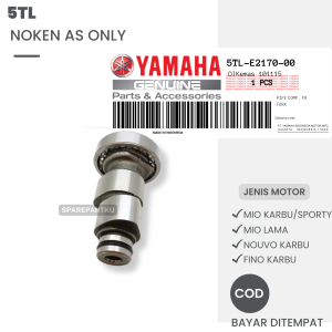 5TL NOKEN AS ONLY YAMAHA MIO SPORTY MIO LAMA MIO KARBU NOUVO KARBU FINO KARBU/ CAMSHAFT/ ASSY