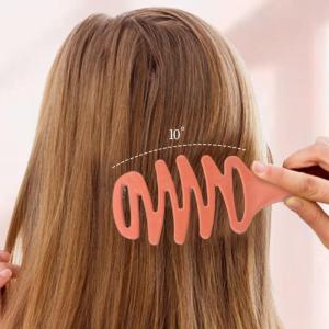 Portable Hairbrush Message Hair Comb Frizz Control Small Shape For Delicate Hair Maintenance During Travel