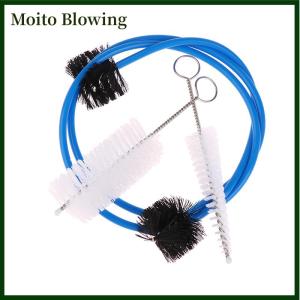 Moito 1Set Trumpet Maintenance Kit Grasp Snake Brush Mouthpiece Brush Cornet Cleaning