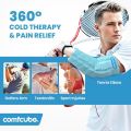 Elbow Ice Pack for Tendonitis & Tennis Elbow, 2 Hours Long Lasting Cold Compression Ice Pack Wrap Sleeve Pain Relief for Arthritis, Injuries, Swelling, Golfers Arm. 