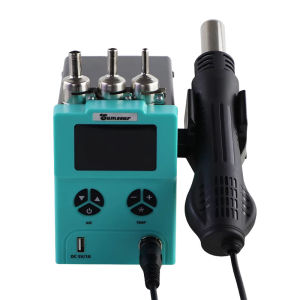 Trạm Hàn 868D 600W - Điều Chỉnh Nhiệt Độ Màn Hình Số Cổng USB Súng Hơi Nóng Dụng Cụ Sửa Chữa Điện Tử