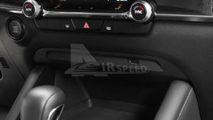For Mazda 3 Axela 2019-2025 Suede Central Control USB Port Decorative Sticker Interior Accessories