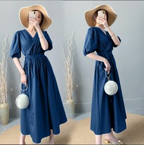 ALMO FASHION [MC] - Dress Fuji / Dress Wanita Kekinian / Dress Kondangan Wanita / Dress / Dress Wanita Terbaru Kekinian Viral / Baju Pesta Wanita Mewah Elegant / Baju Ootd Ala Selegram / Dress Korean Style / MC02