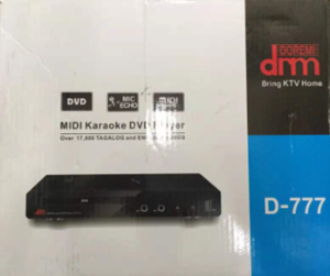 Versatile Karaoke Entertainment: The Doremi D-777 DVD Karaoke Player