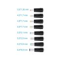 8in1 5V USB To DC 5.5X2.1มม.3.5มม.4.0มม.4.8มม.6.4มม.5.5X2.5มม.สายชาร์จสำหรับพัดลมลำโพง Router โคมไฟ LED. 