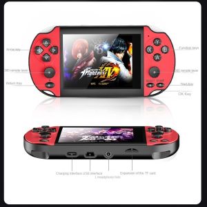 PSP X7s Plus Video Game Console Portable GBA SFC Handheld Game Player 32G Memory 12CM HD Retro Joystick