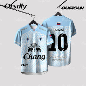 【OFSDIY】บุรีรัมย์ ยูไนเต็ด เอฟซี เจอร์ซีย์ชาย เสื้อช้างเสื้อยืดคอวีแขนสั้นหลวมสโมสรฟุตบอลบุรีรัมย์ ยูไนเต็ด Buriram United FC jersey