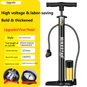 Outdoor Sports Air Pump Cycling Air Pump Mini Road Bike Tires Basketball Soccer Volleyball Pump Hand Crank Pump