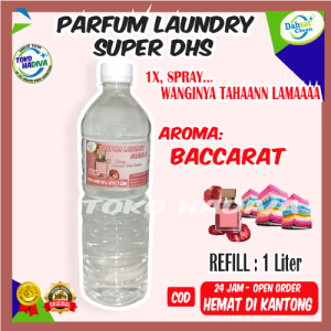 [BACCARAT] PARFUM LAUNDRY PEWANGI PAKAIAN LAUNDRY 1000 ML DAHSAT CLEAN GRADE A 1X SPRAY WANGINYA TAHAN LAMA