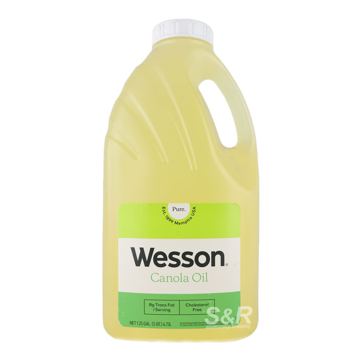 Wesson Canola Oil 4.73 L Lazada PH
