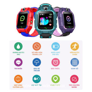 Đồng smart watch children Định positioning Q19 Z66-positioning insert SIM card headset call 2 way anti-water camera shooting