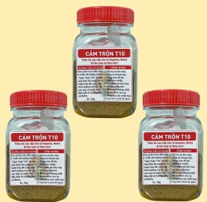 Cám Trộn T10 (10 thành phần) Chăm Sóc Cá Toàn Diện - Thức Ăn Cá 7 Màu Khỏe Mạnh