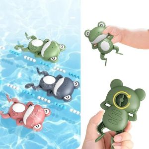 Baby Bath Toys Swimming Frogs Cute Cartoon Elephant Shower Water Toy Sprinkler Bathtub Clockwork Gifts for Children