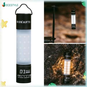 JOCESTYLE Atmosphere Light 2600mAh Outdoor Camping Light 350LM Camping Flashlight IPX4 Waterproof Last Up To 7H Battery Operated for Backpacking