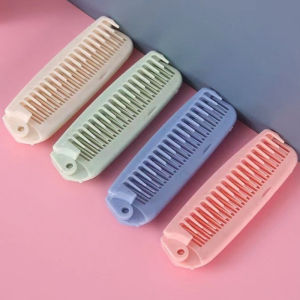 Portable Travel Foldable Hair Comb Brush 4 Colors Massage Hair sComb Beard Comb Hair Styling Tool Hairdressing Styling Tools New