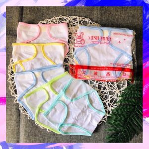 Combo 5 Tã Vải Dán dành cho bé sơ sinh Hãng Dokma  Chất vải Cotton cao cấp miếng dán siêu mềm mại / Quần đóng bĩm dành cho bé sơ sinh