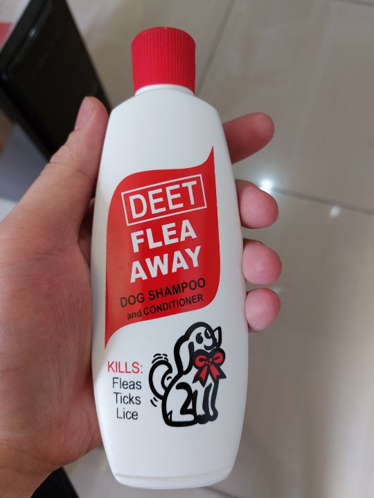 Deet Flea Away Dog Shampoo 120ml Anti Flea Kuto Lice Pulgas Garapata Lazada PH