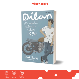 Novel Dilan Dia Adalah Dilanku Tahun 1990 - Pidi Baiq - Republish 2015 - Mizan