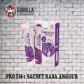 Probiotik PROEM1 Sachet 7 Rasa Anggur | Pencernaan | Maag |Gerd | Sembelit | Usus | Zero Sugar. 